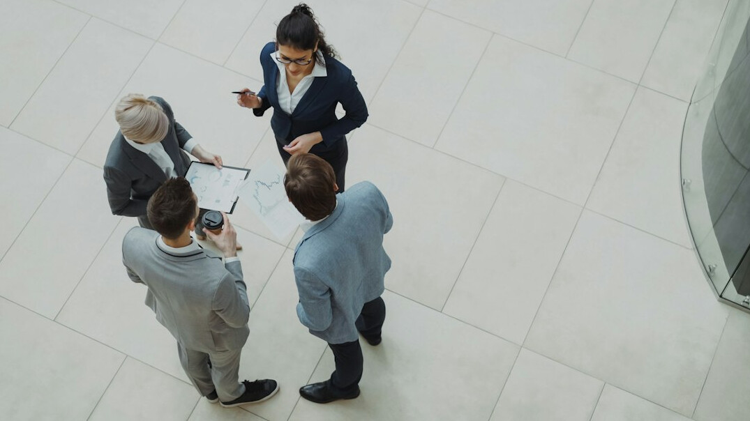 corporate executives planning strategy